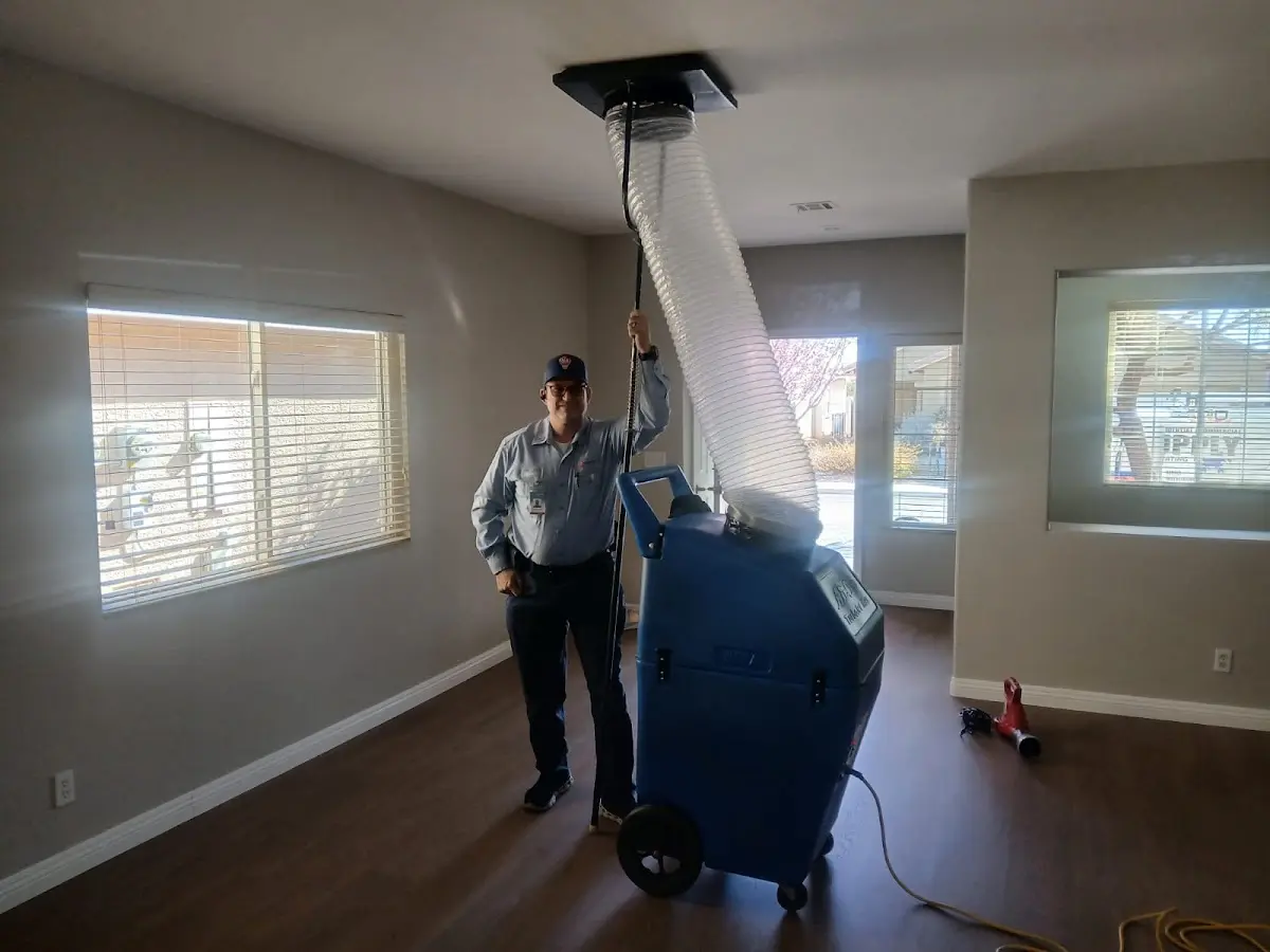 Professional Dryer Vent Cleaning work inside a Ontario home